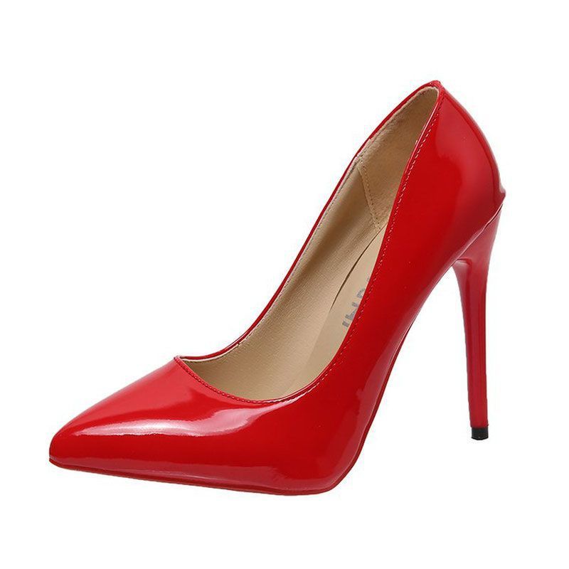 Plus Size Women's Shoes High Heels Sexy Stiletto Heel Fruit Color